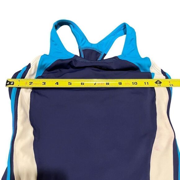 Blue & White Speedo One-Piece Women’s Small - Picture 5 of 8